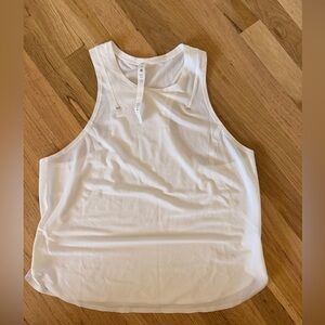 Lululemon, Sculpt tank top, white, size 10